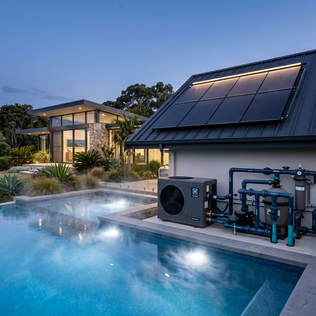 Sistema de aquecimento de piscina — guia completo